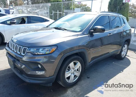 2022 Jeep Compass Latitude из США, поврежденный, VIN 3C4NJCBB3NT155963